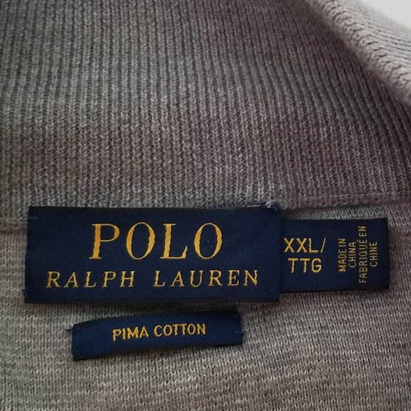 Polo Ralph Lauren Full Zip Sweater Jacket Mens 2XL - Picture 6 of 6